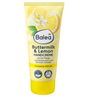 Balea Crème pour les mains Babeurre et Citron, 100 ml