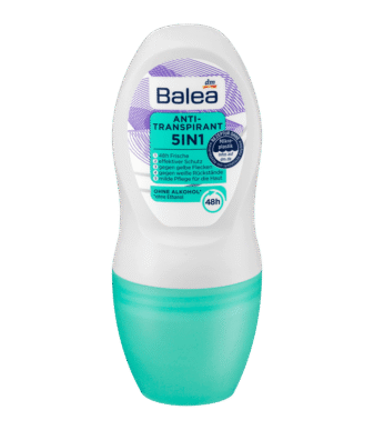 Balea Déodorant anti-transpirant roll-on 5 en 1, 50 ml