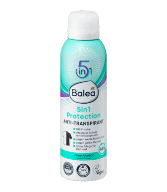 Balea Déodorant anti-transpirant en spray Protection 5 en 1, 200 ml