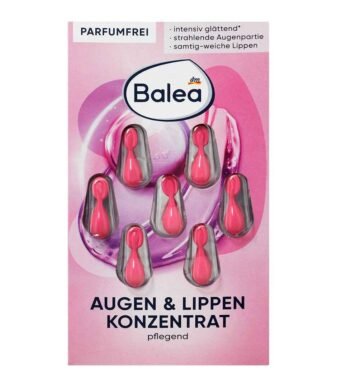 Balea Serum Capsules for the skin around the Eyes and Lips, 7 pcs
